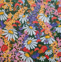How Does Your Garden Grow..., Painting, Acrylic on Canvas