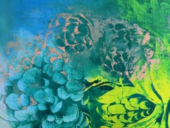 Respiración verde, Pintura, Óleo sobre lienzo