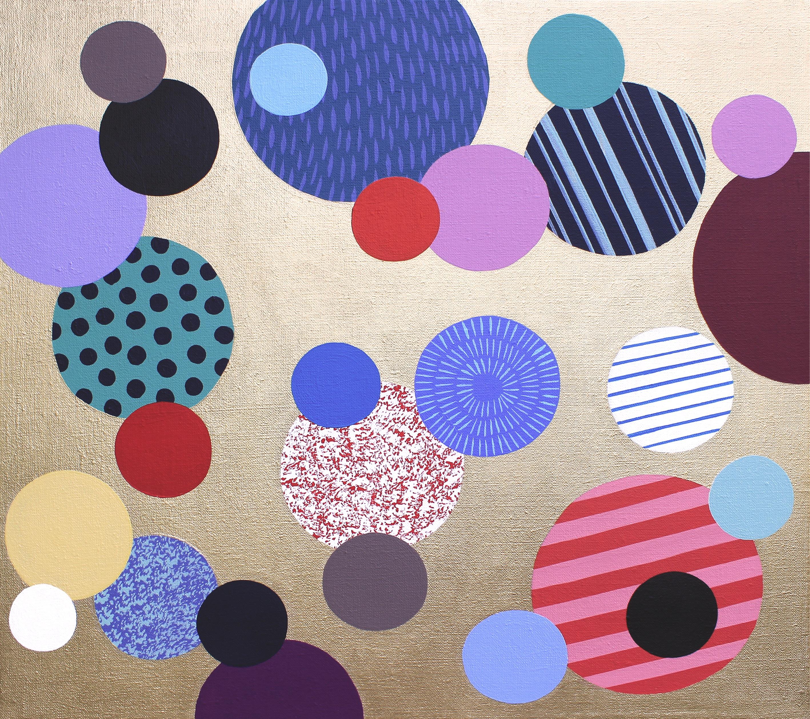 Lucie Jirku Abstract Painting - Only dots 5, Painting, Acrylic on Canvas