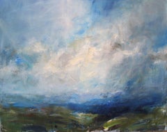 Sous un ciel des Highlands:: peinture de paysage écossais