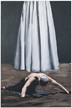 Metaphysical weight (1) (after Pina Bausch) by Julien Delagrange - Painting