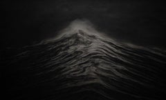 Pyramidal Wave by Franco Salas Borquez - Contemporary painting, seascape, waves