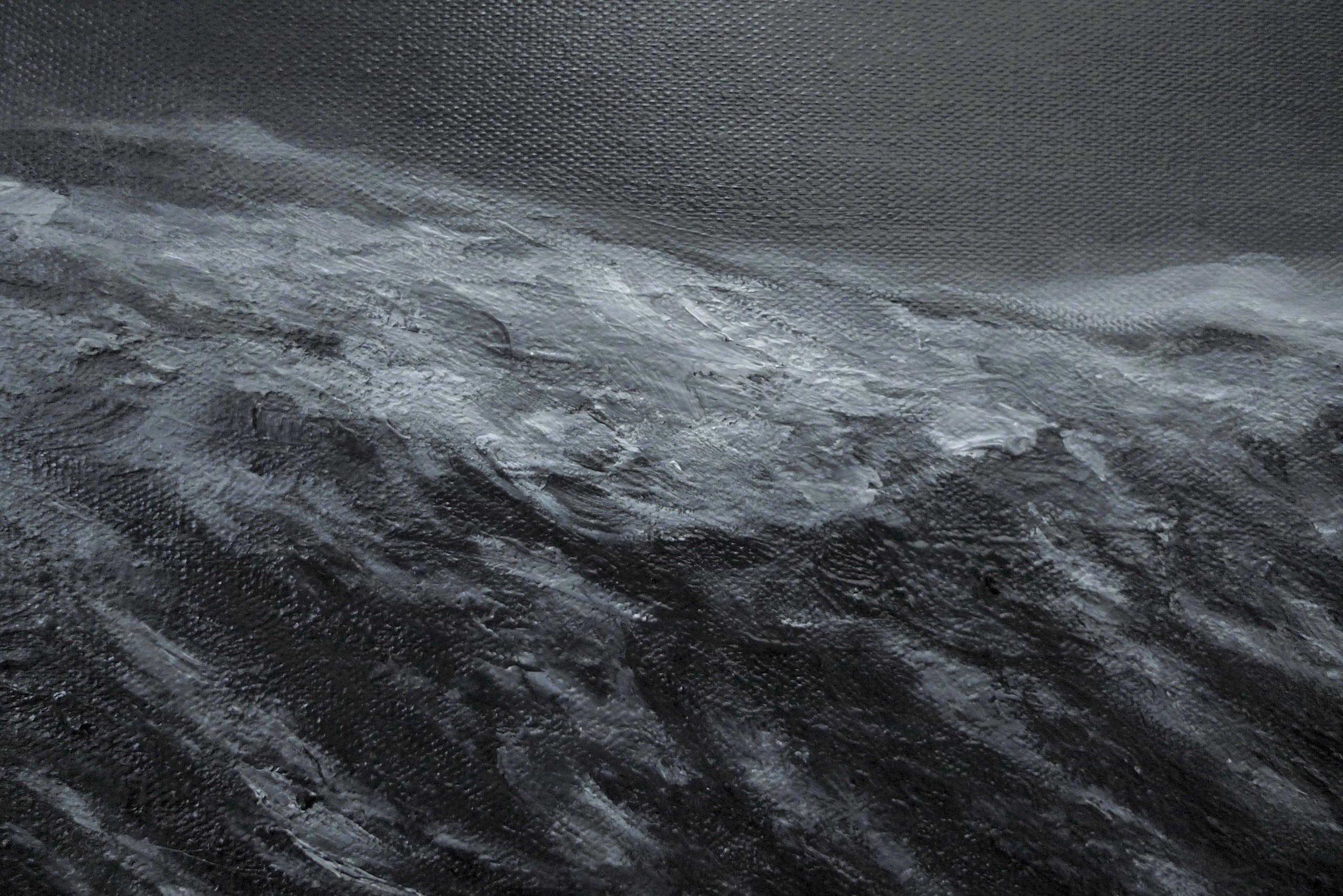 Das Fragment des Unvorhersehbaren von F. S. Borquez - Zeitgenössische Malerei, Meereslandschaft im Angebot 3