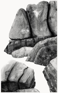 Promontoires #19 par Yann Bagot - Dessin à l'encre contemporaine, paysage, puissant