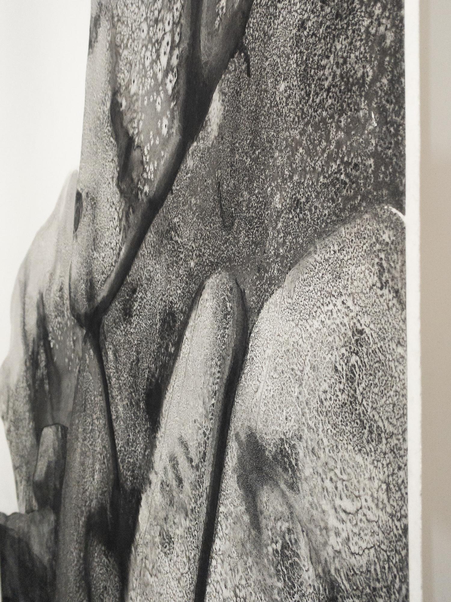 Promontories #12 by Yann Bagot - Contemporary ink drawing, landscape, powerful For Sale 9