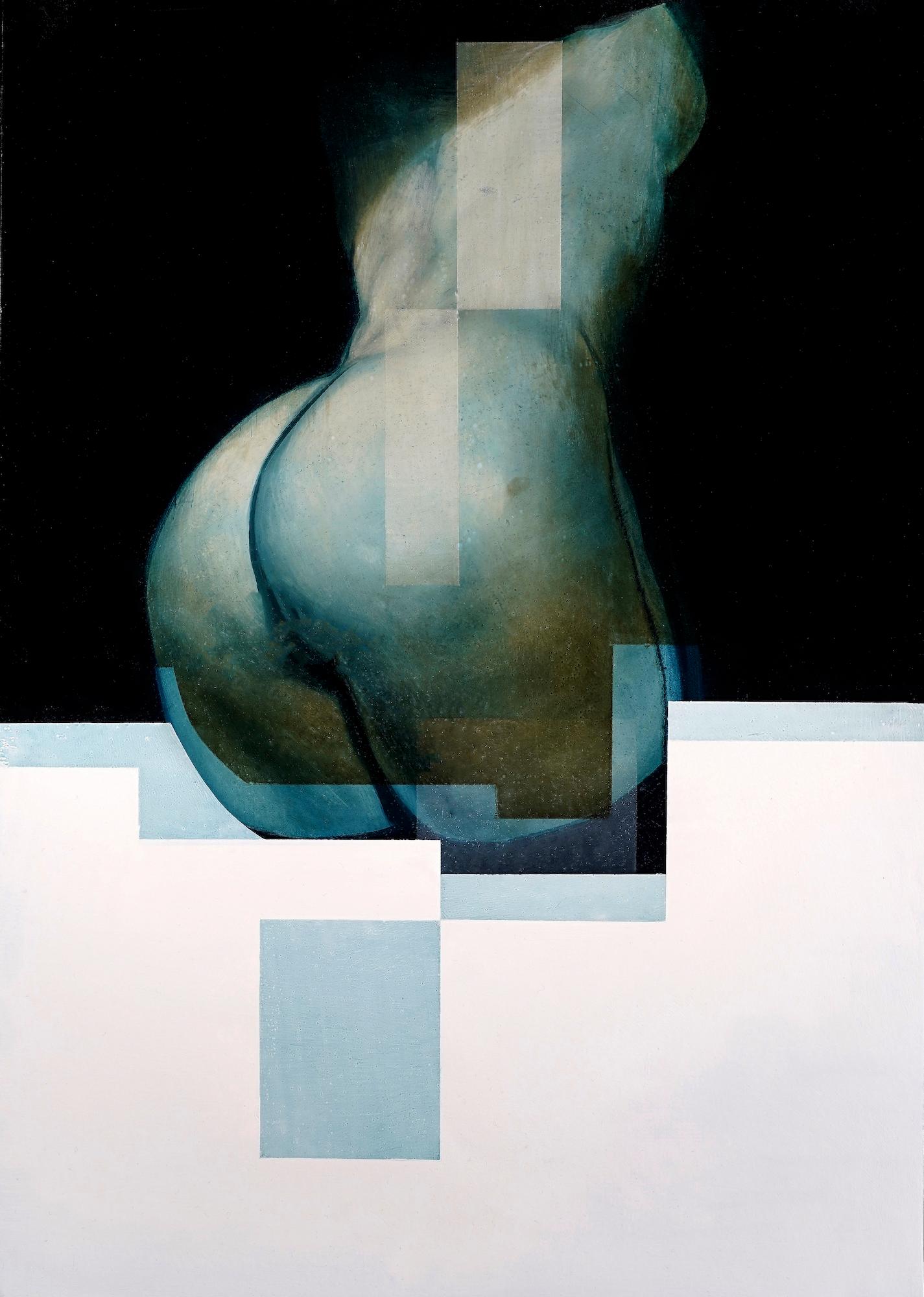 Entanglement XII ist ein einzigartiges Ölgemälde auf Papier des zeitgenössischen Künstlers Joachim van der Vlugt mit den Maßen 57 × 42 cm (22,4 × 16,5 in).
Das Kunstwerk ist signiert, wird ungerahmt verkauft und wird mit einem Echtheitszertifikat