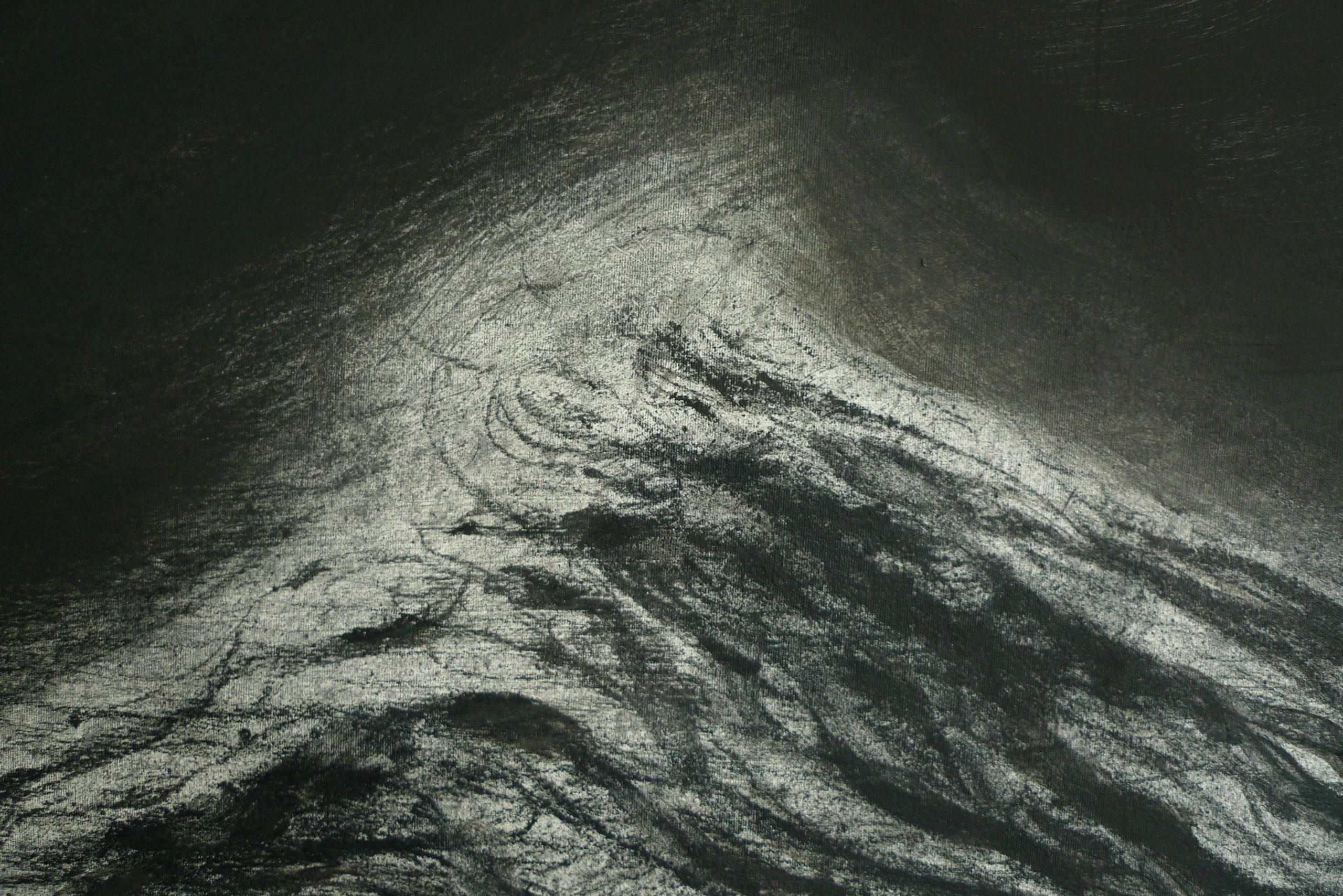 The Primitive River par Franco Salas Borquez - Peinture contemporaine, paysage marin en vente 6
