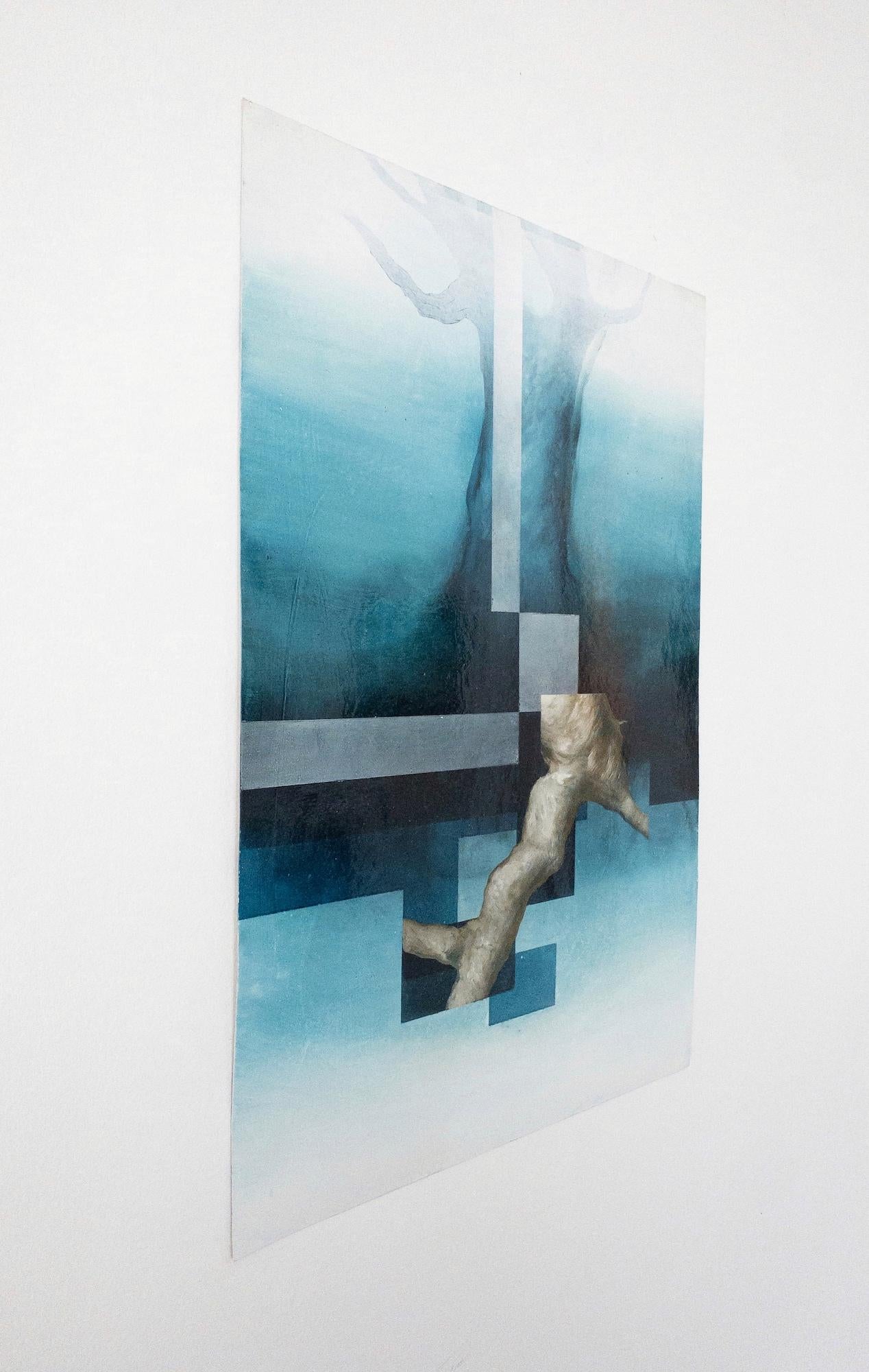 Entanglement III, albero della vita di Joachim van der Vlugt - Pittura semi-astratta in vendita 3