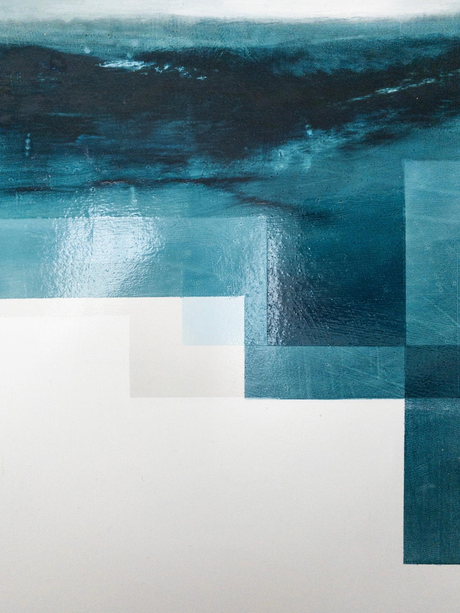 Entanglement VII, 6 punti nello spazio di Joachim van der Vlugt - Pittura astratta in vendita 9