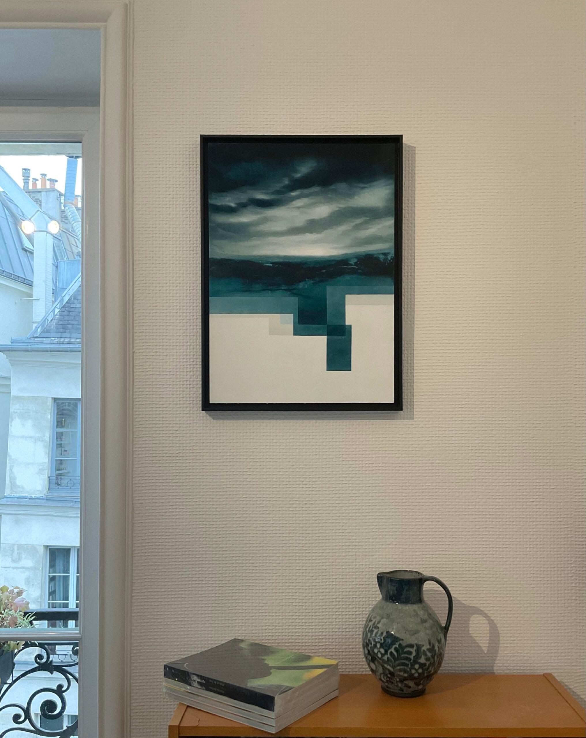 Entanglement VII, 6 punti nello spazio di Joachim van der Vlugt - Pittura astratta in vendita 2