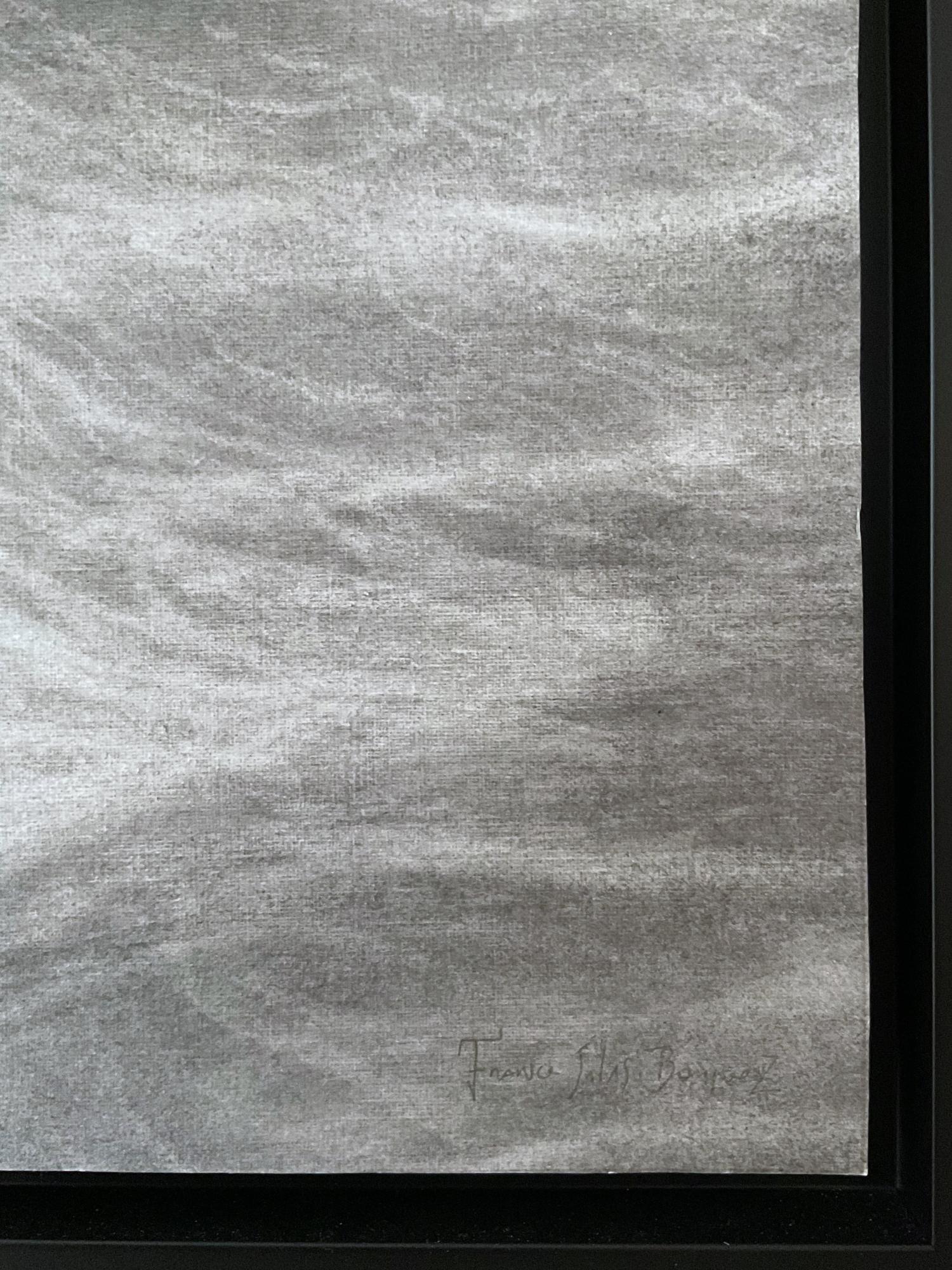 Sequenzen III von Franco Salas Borquez - Zeitgenössische Malerei, Wellen, Graphit im Angebot 9