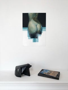 Entanglement XIII di Joachim van der Vlugt - Quadro semi-astratto, donna, corpo