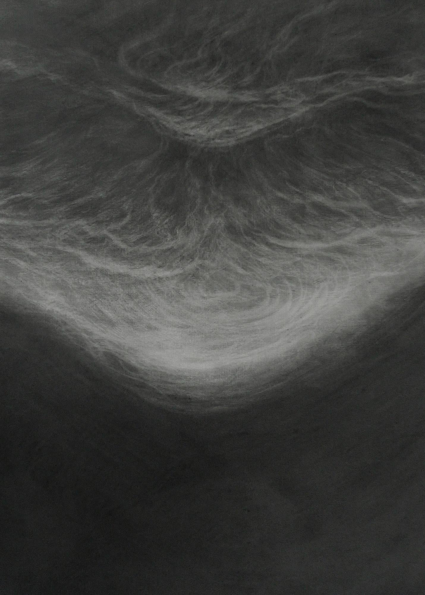 Sequences II is a unique graphite on Figueras paper painting by contemporary artist Franco Salas Borquez, dimensions are 70 × 50 cm (27.6 × 19.7 in).
The artwork is signed, sold framed (frame under an anti-reflective glass) and comes with a