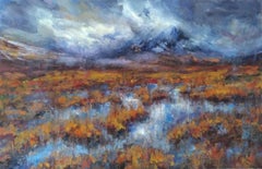 Après la pluie:: Buachaille Etive Mor - Peinture de paysage écossaise