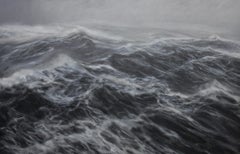 The Kingdom of the Wind - Seascape painting, Ocean waves, Large canvas