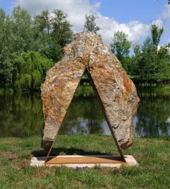 Untitled II - large-size marble sculpture