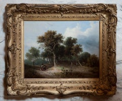 A Norfolk Landscape by Samuel David Colkett ( 1806-1863)