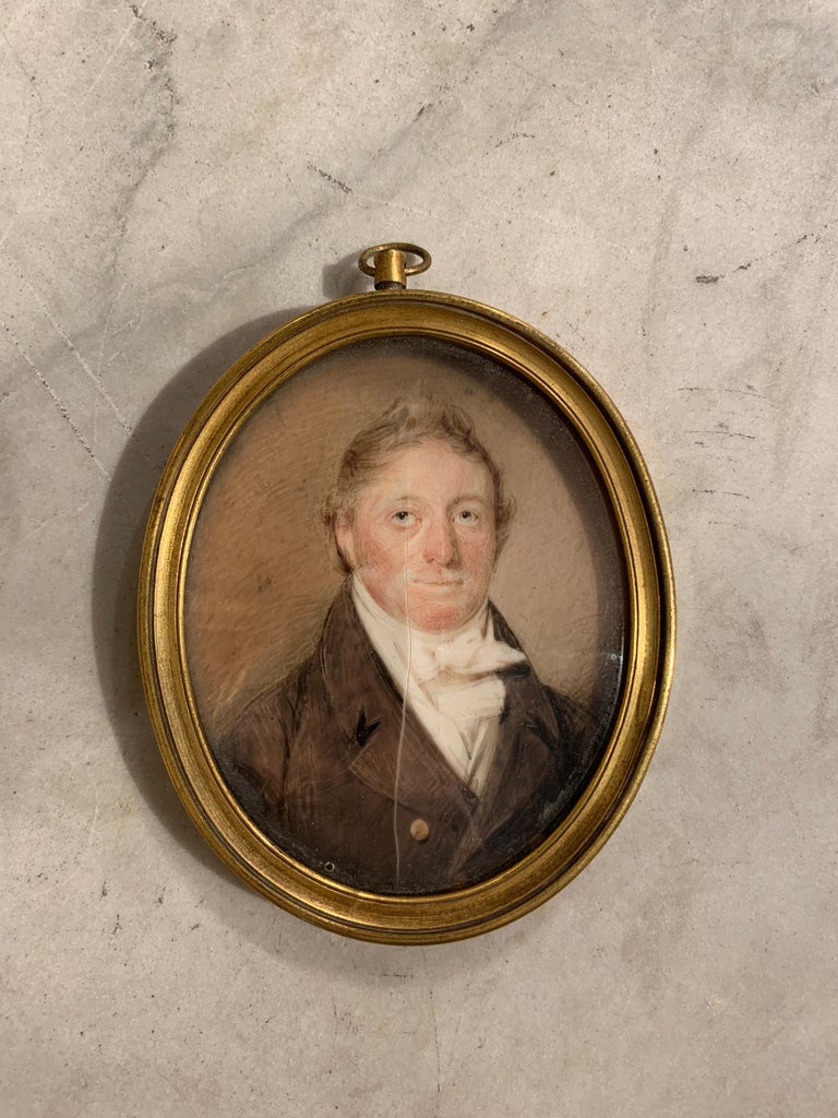 Unknown Portrait - Miniature portrait of a Gentleman 