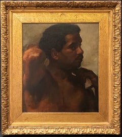 Antique Portrait of an African