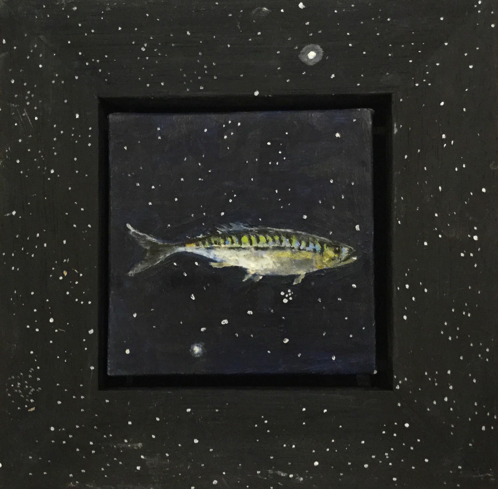 Julie Fleming-Williams Animal Painting - Mackerel sky