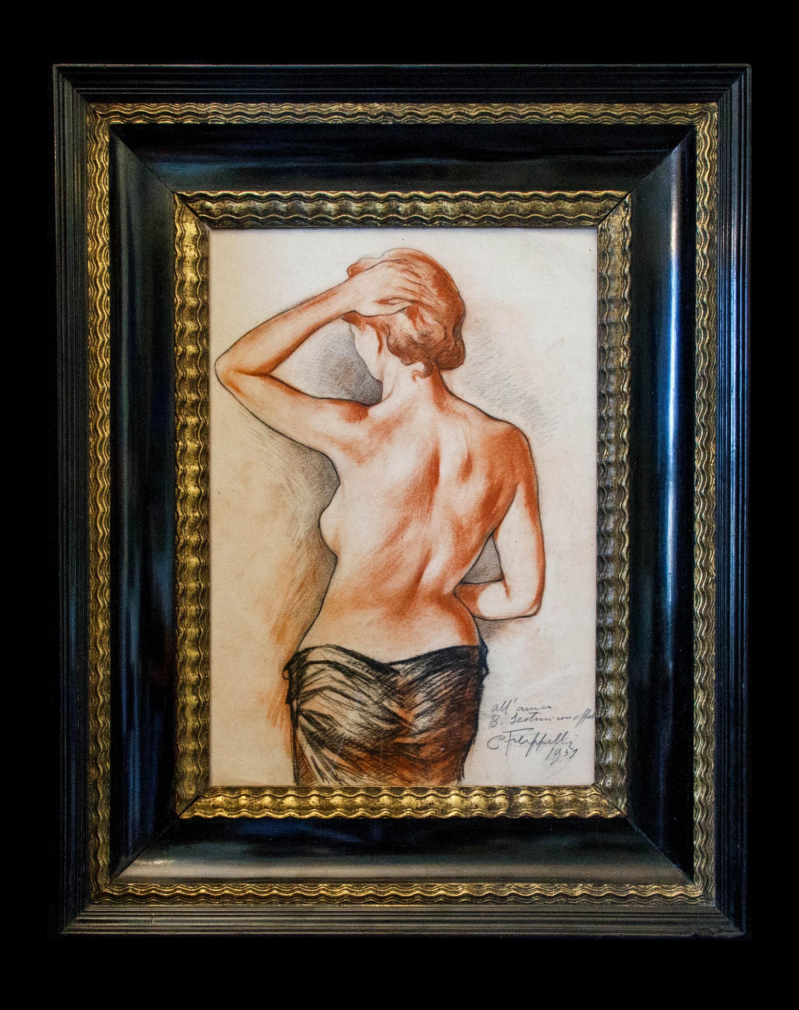 Cafiero Filippelli  Nude Painting - The artist’s muse