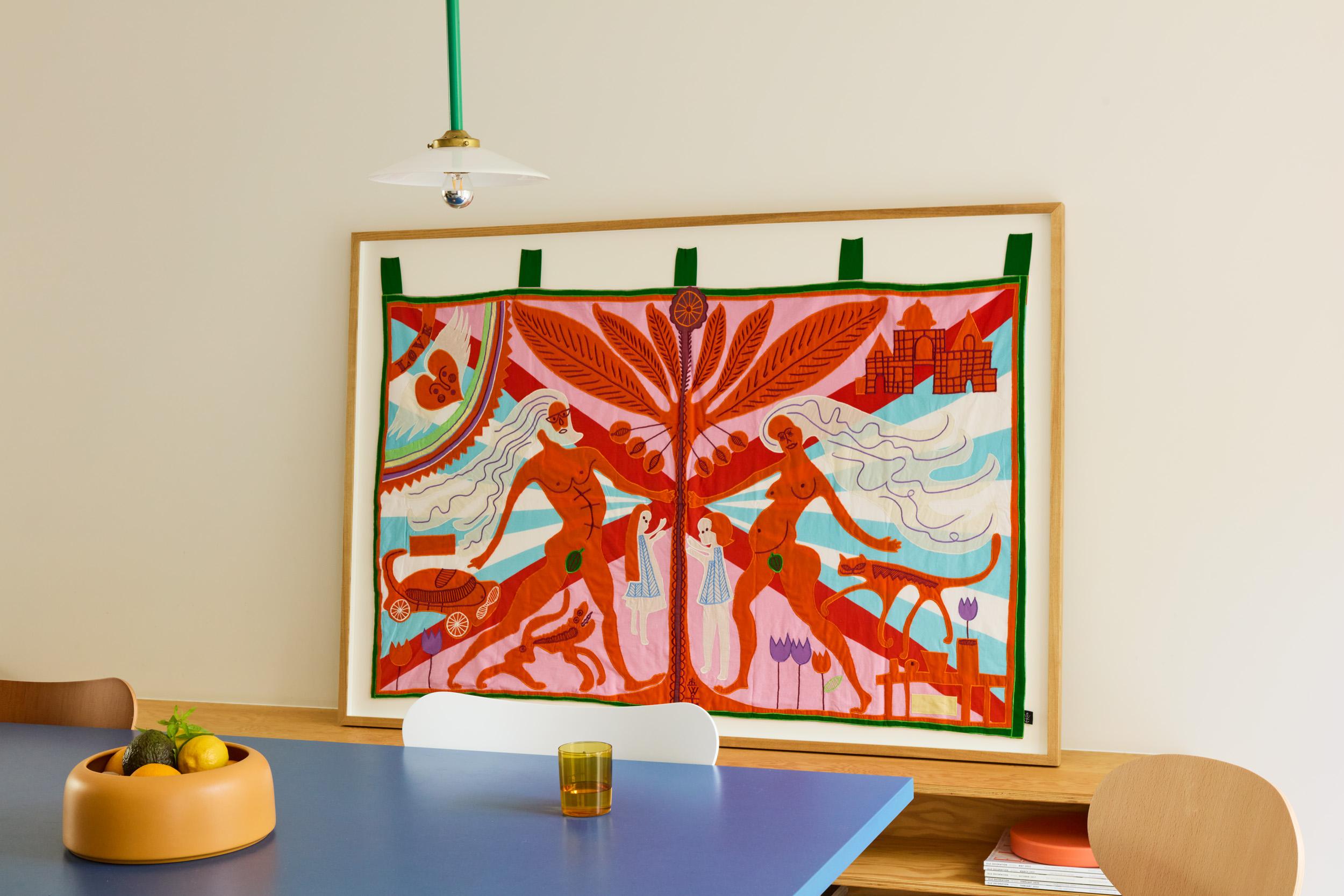 Bandiera del matrimonio --  Ricamo, arazzo, arte contemporanea di Grayson Perry in vendita 4