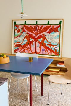 Marriage Flag --  Embroidery, Tapestry, Contemporary Art by Grayson Perry