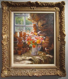 Natura morta di fiori 'Papaveri californiani' di Neil Faulkner