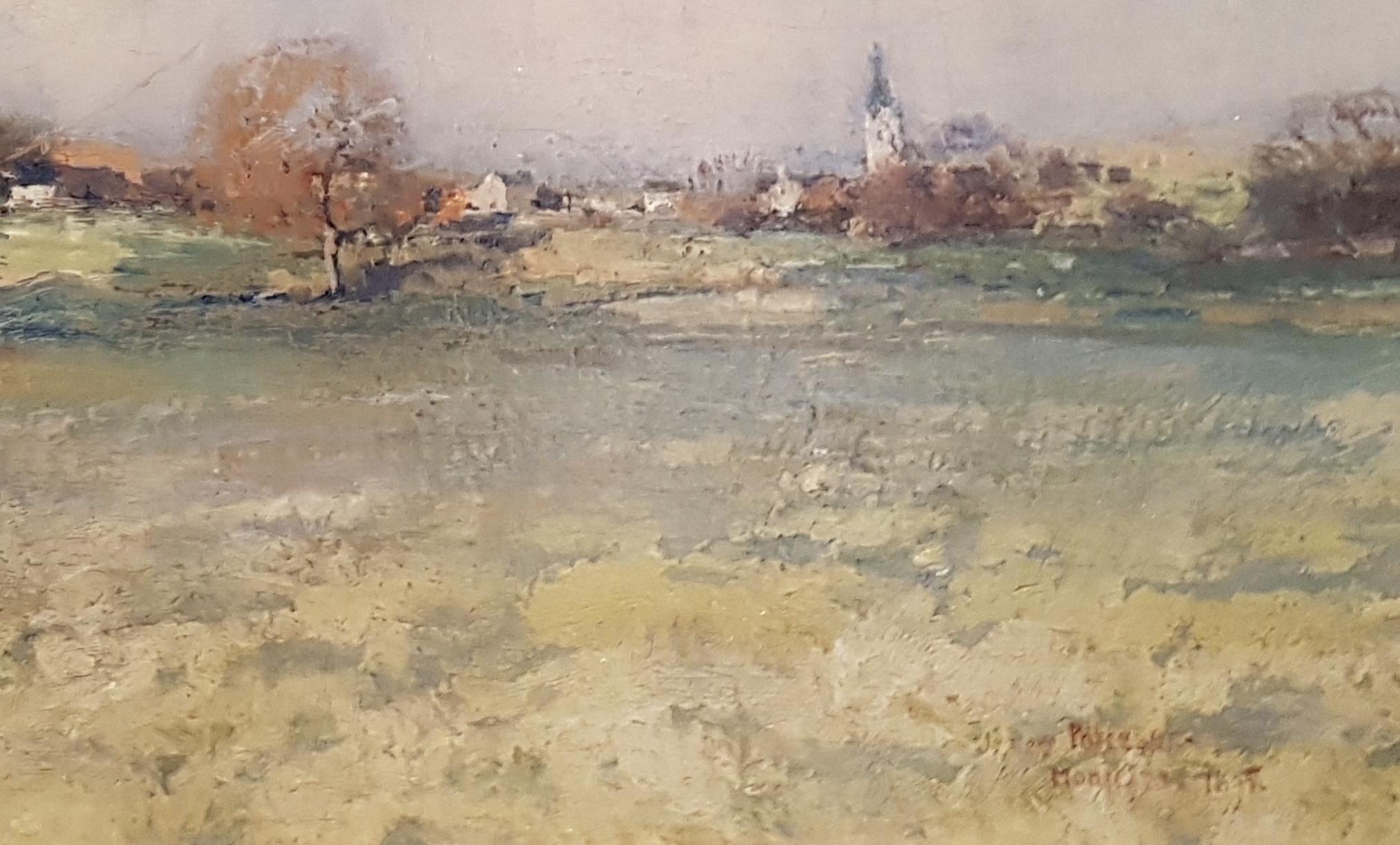 Paisaje escocés del siglo XIX 