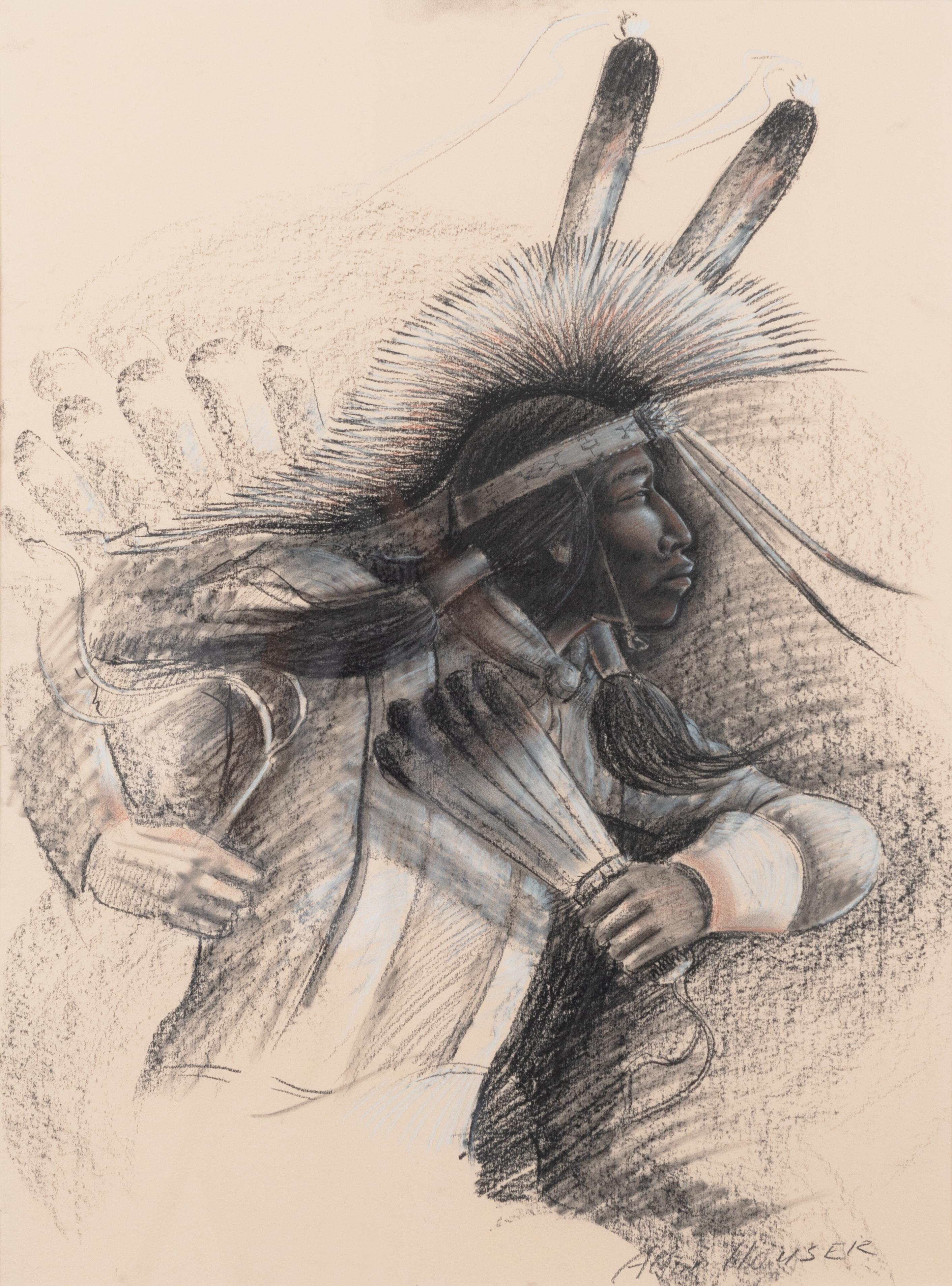 Allan Houser Portrait - Native Dancer (Dartmouth Series)
