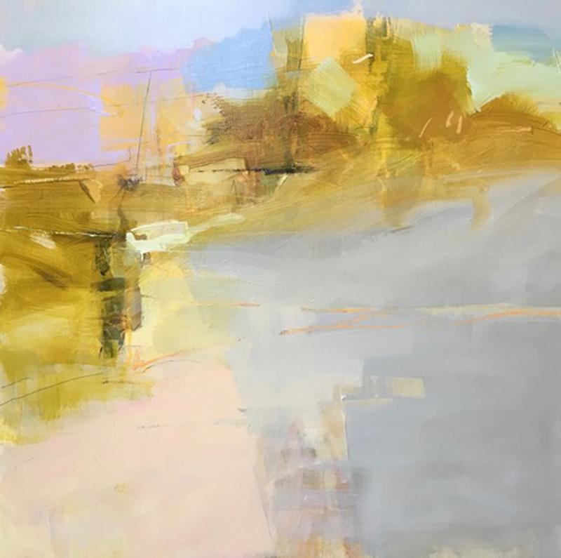 Julia Jensen Landscape Painting - Happenstance