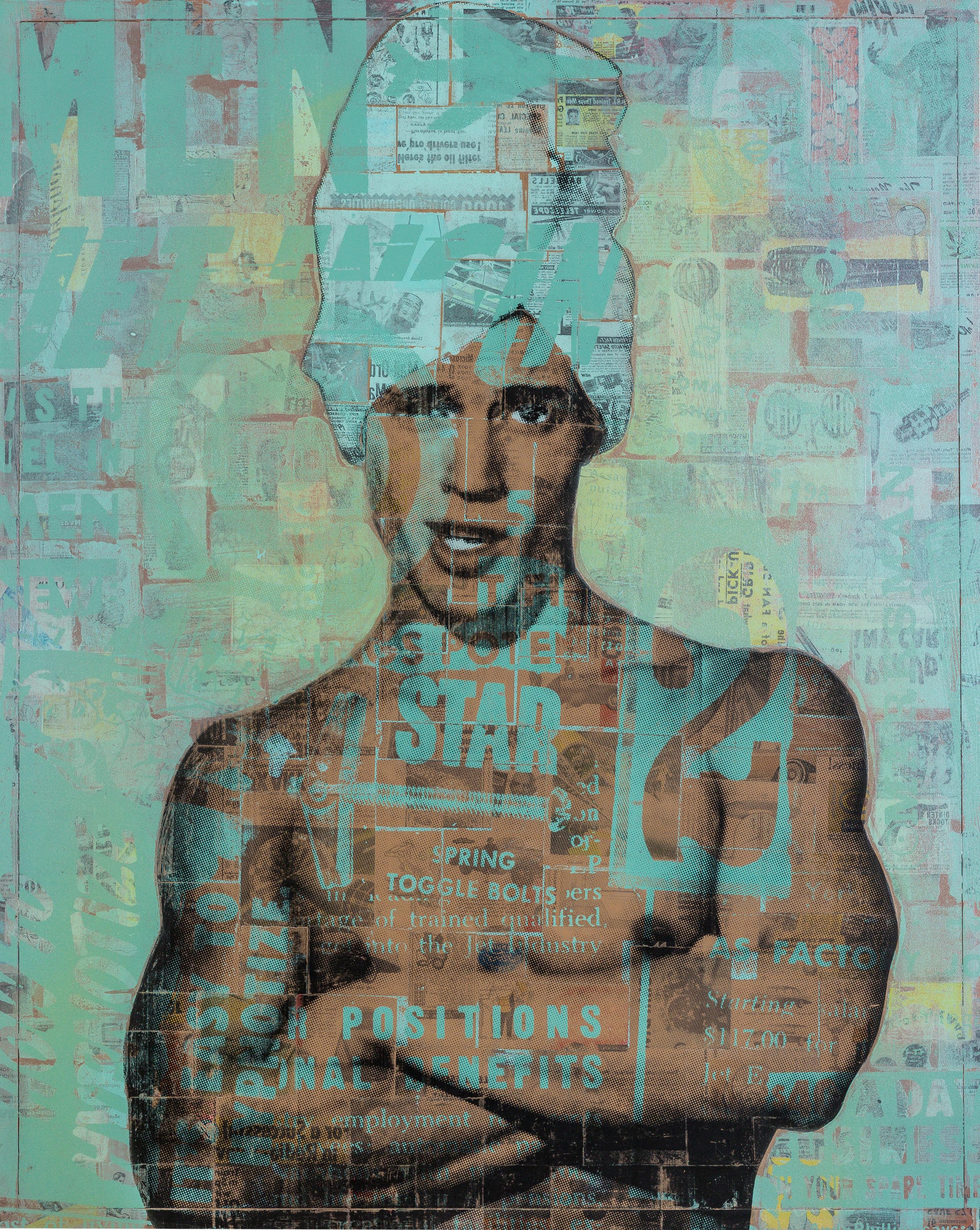 Minty Fresh - Mixed Media Art by Dave Laro