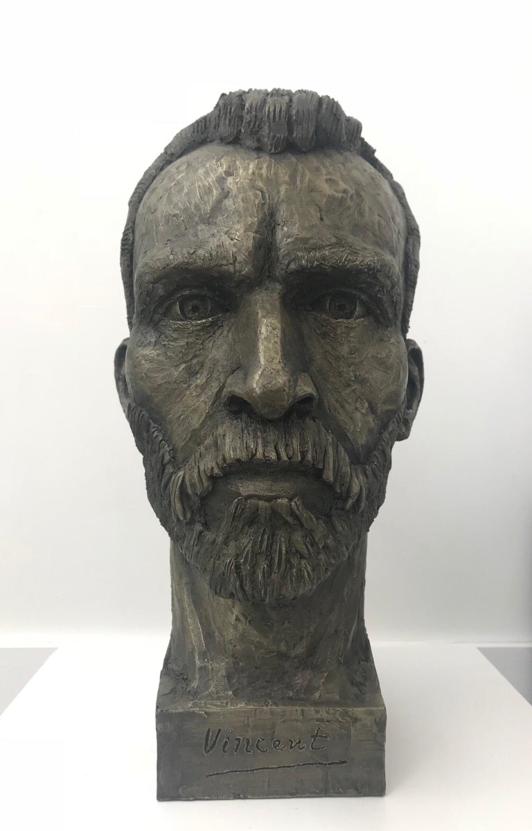 Anthony D Padgett - Cold Cast Bronze Bust Sculpture of Vincent Van Gogh by  British Sculptor Artist For Sale at 1stDibs | van gogh bust, vincent van  gogh sculptures