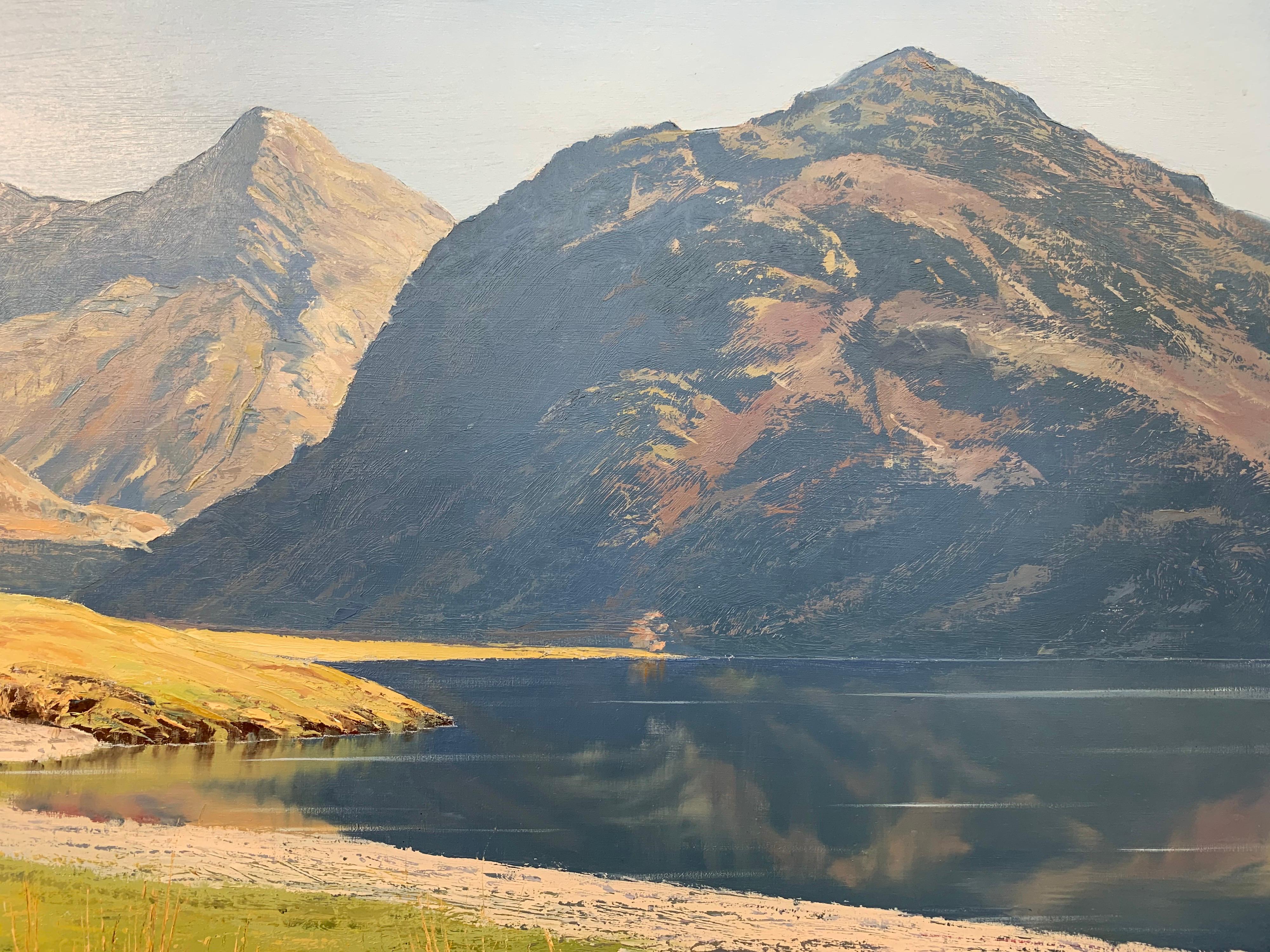 Crummock Water in the English Lake District by Modern British Landscape Artist 2