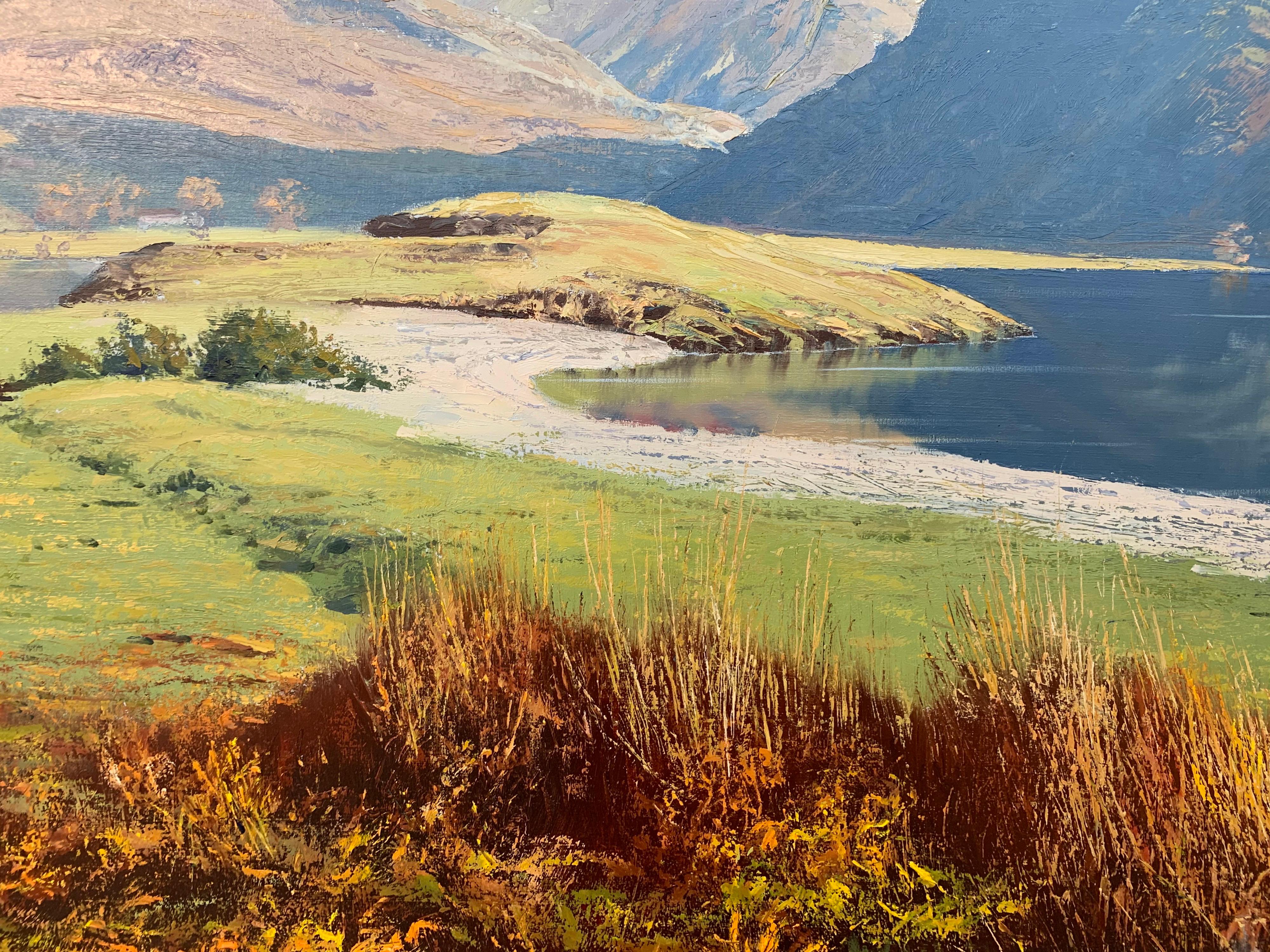Crummock Water in the English Lake District by Modern British Landscape Artist 5
