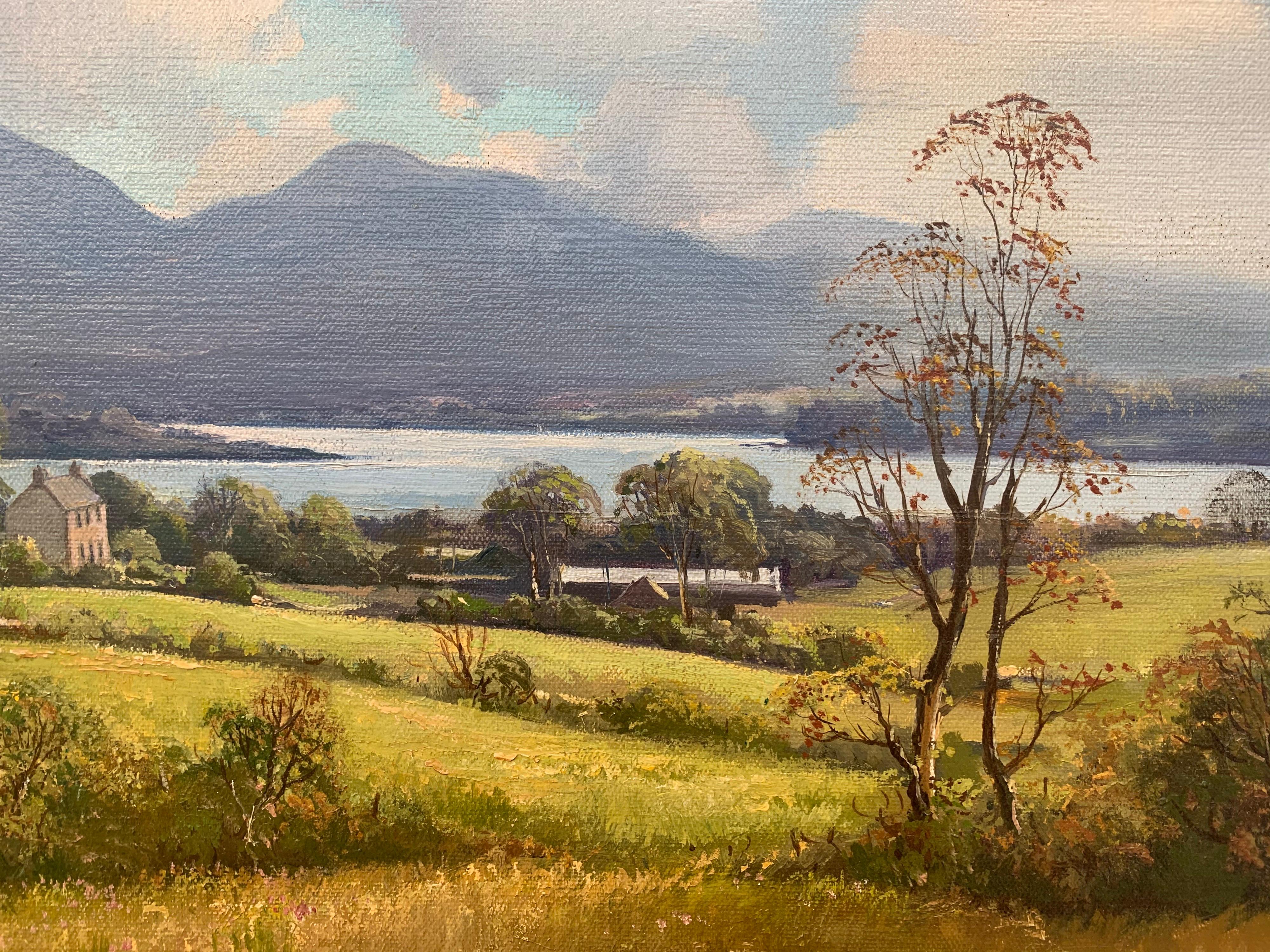 Oil Painting of The Mournes Mountains in Northern Ireland by Modern Irish Artist 4