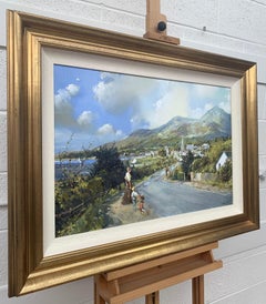 The Road to Dundrum Northern Ireland by Modern Irish Landscape Artist