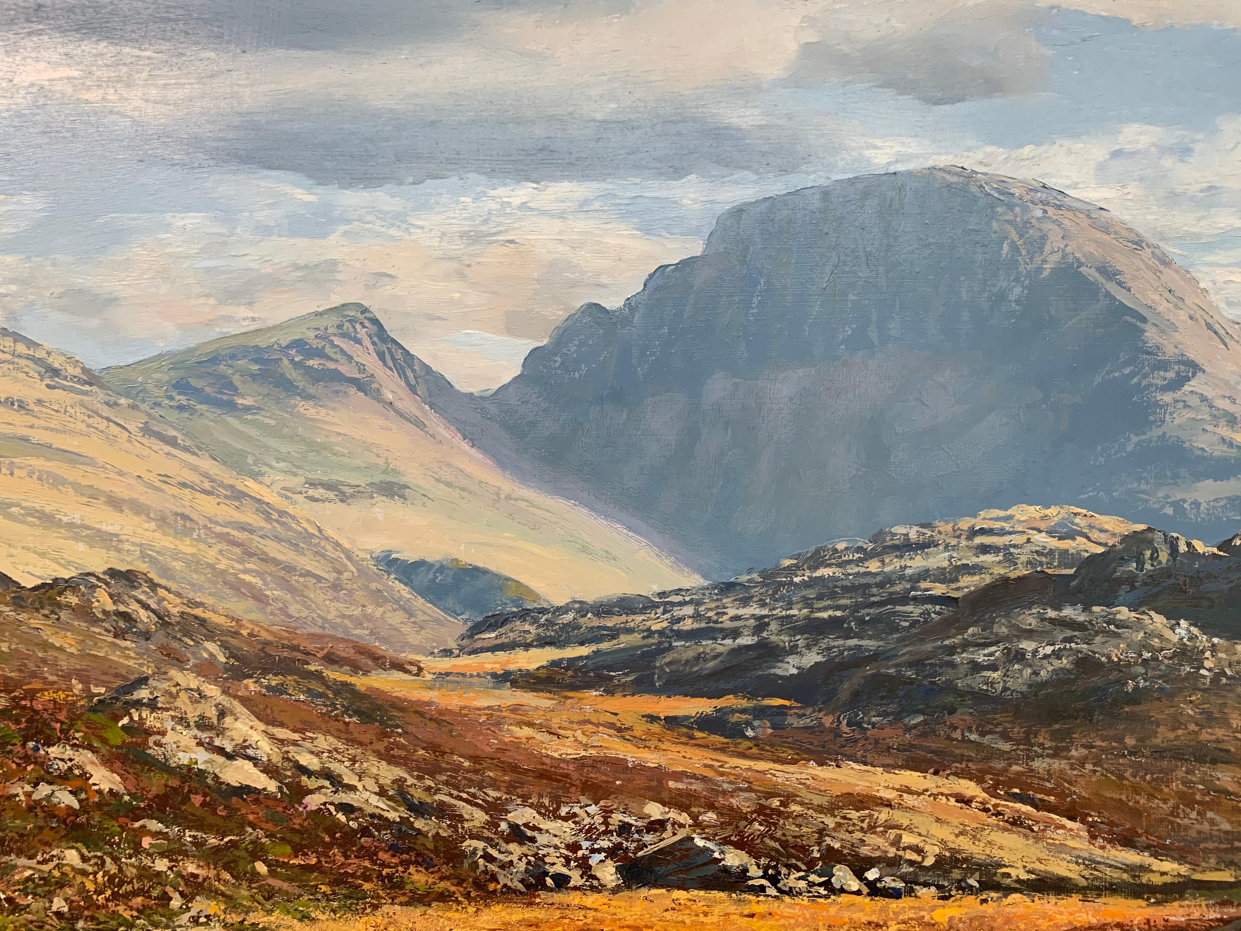 Great Gable in the English Lake District by Modern British Landscape Artist 3