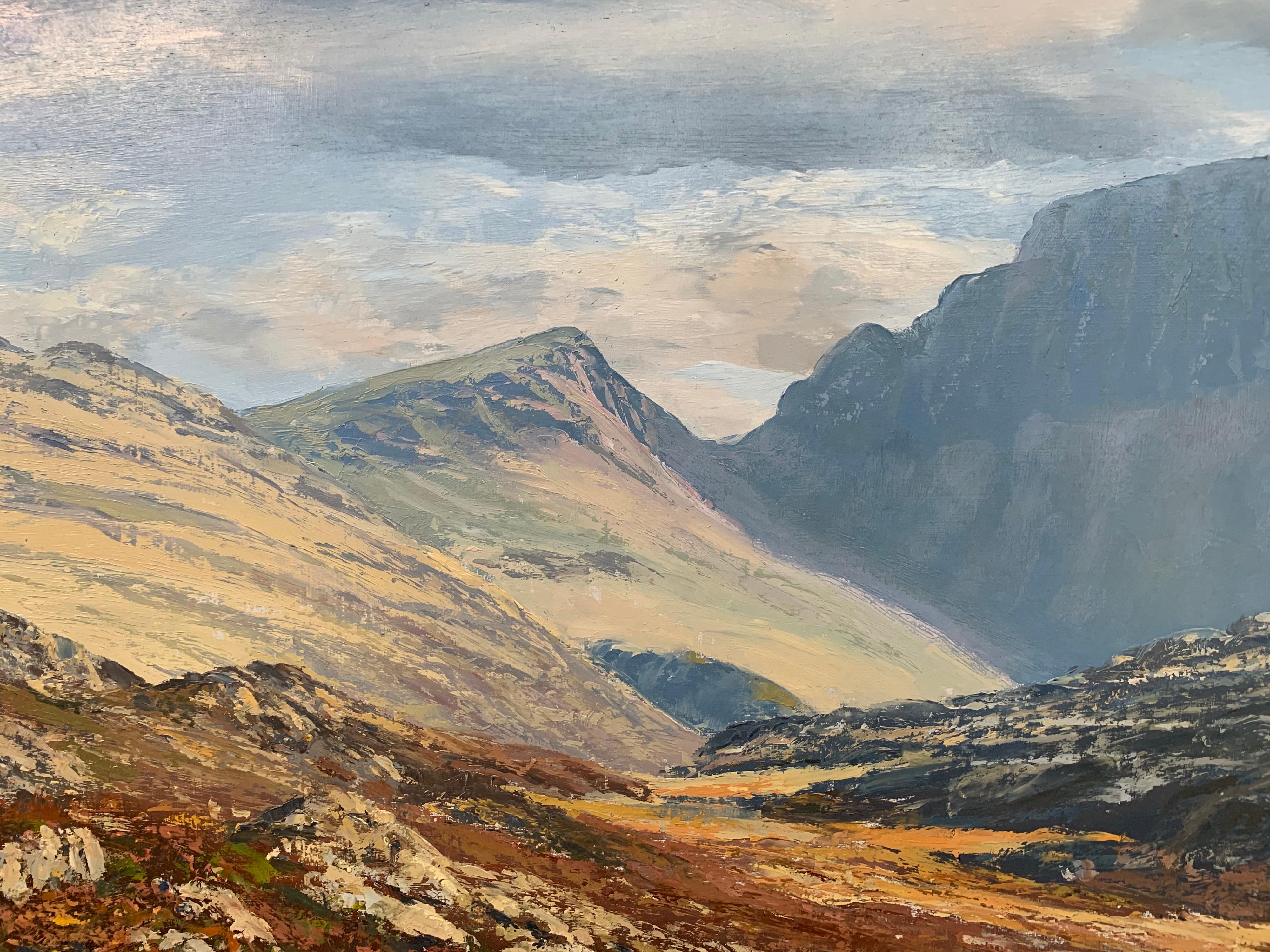 Great Gable in the English Lake District by Modern British Landscape Artist 5