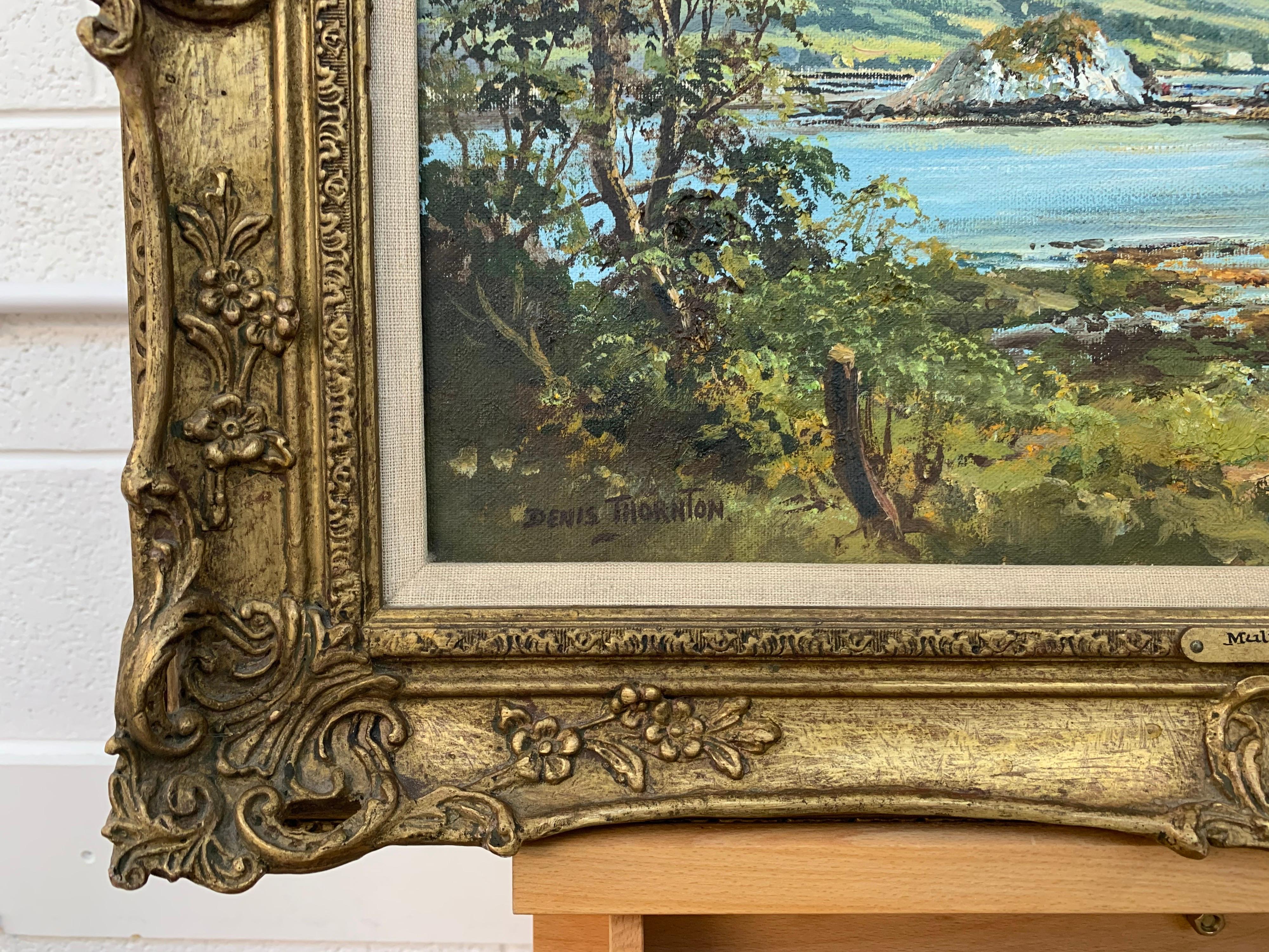 Original Post-War Oil Painting of Mulroy Bay Donegal Ireland by Irish Artist For Sale 6
