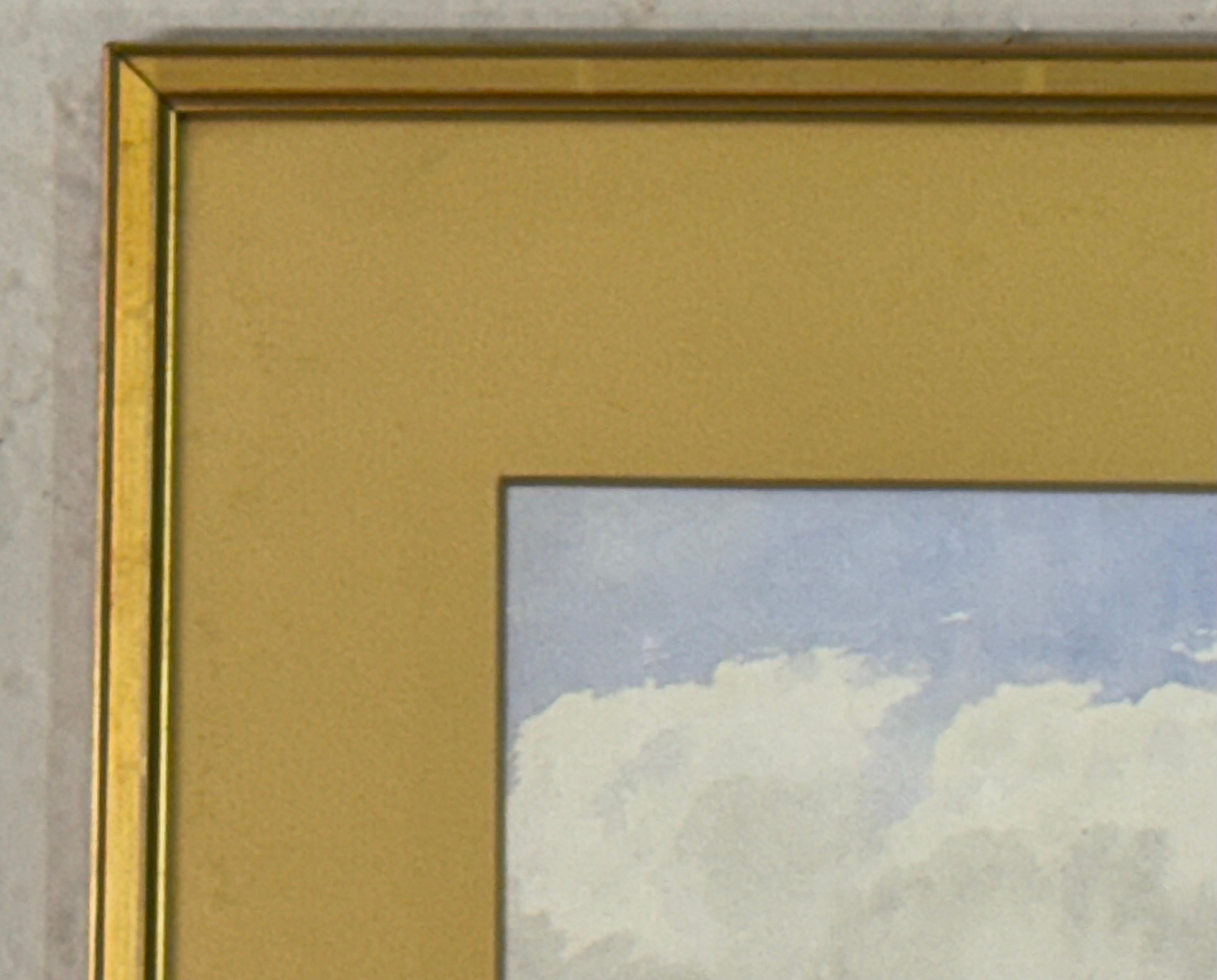 Ancienne aquarelle victorienne du port de Whitby réalisée par un artiste britannique du XIXe siècle en vente 4