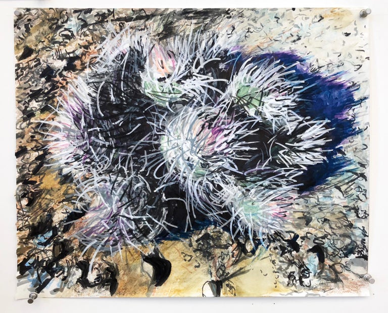 Eric LoPresti Landscape Art - Cacti as Sea Anemones