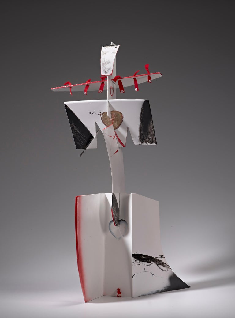 <i></noscript>Striding Figure (Abstract Figurative Sculpture)</i>, 2004, offered by Burning in Water