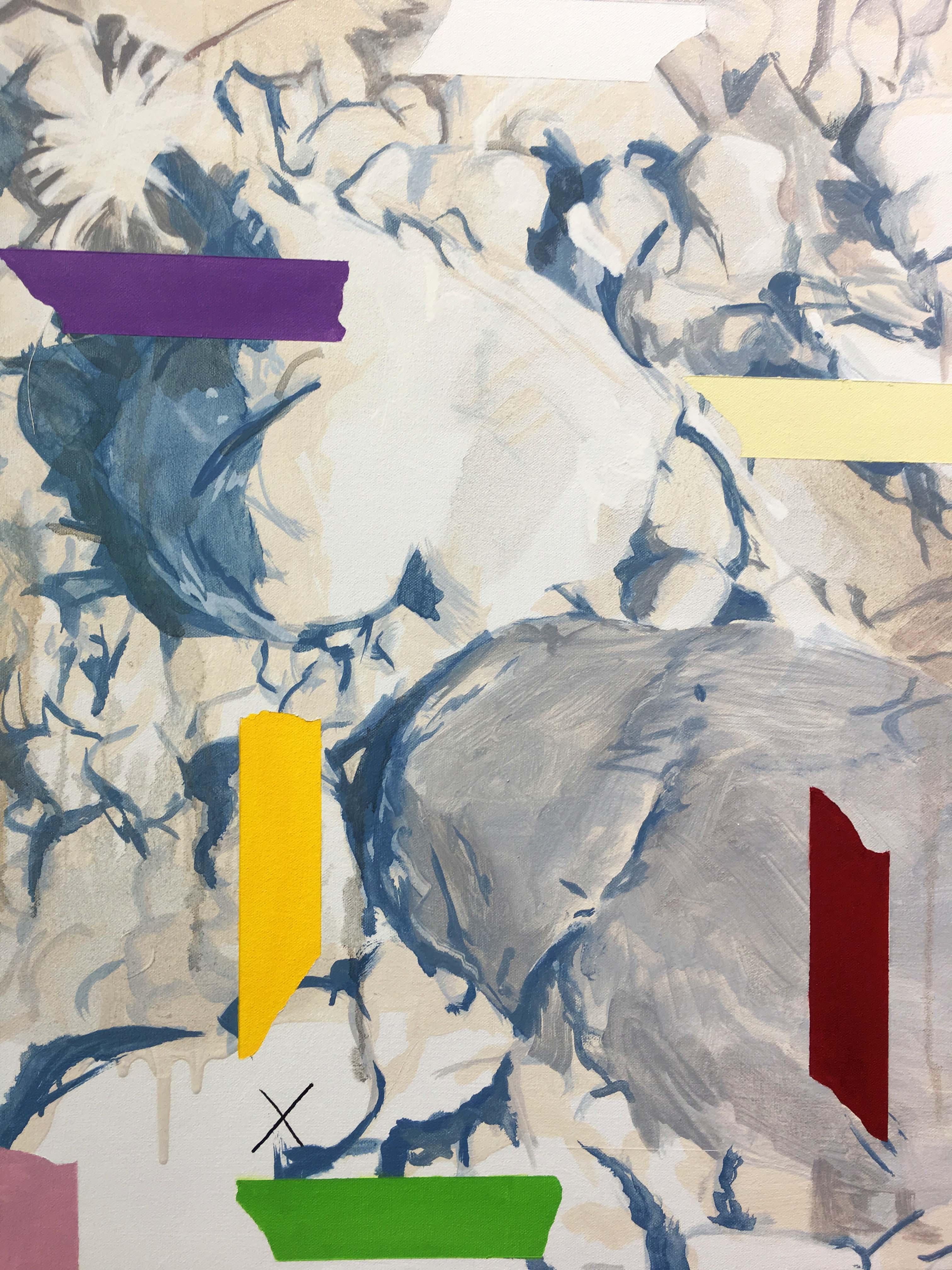 Eric LoPresti (b. 1971) makes art that examines the imposition of technology upon the environment and the aftermath of the Cold War. His dramatic landscapes juxtapose abstract elements with representations of the vast deserts of the American West,