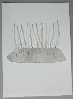 Calligraphy of water - 21st century watercolour - conceptual- Teresa Pera