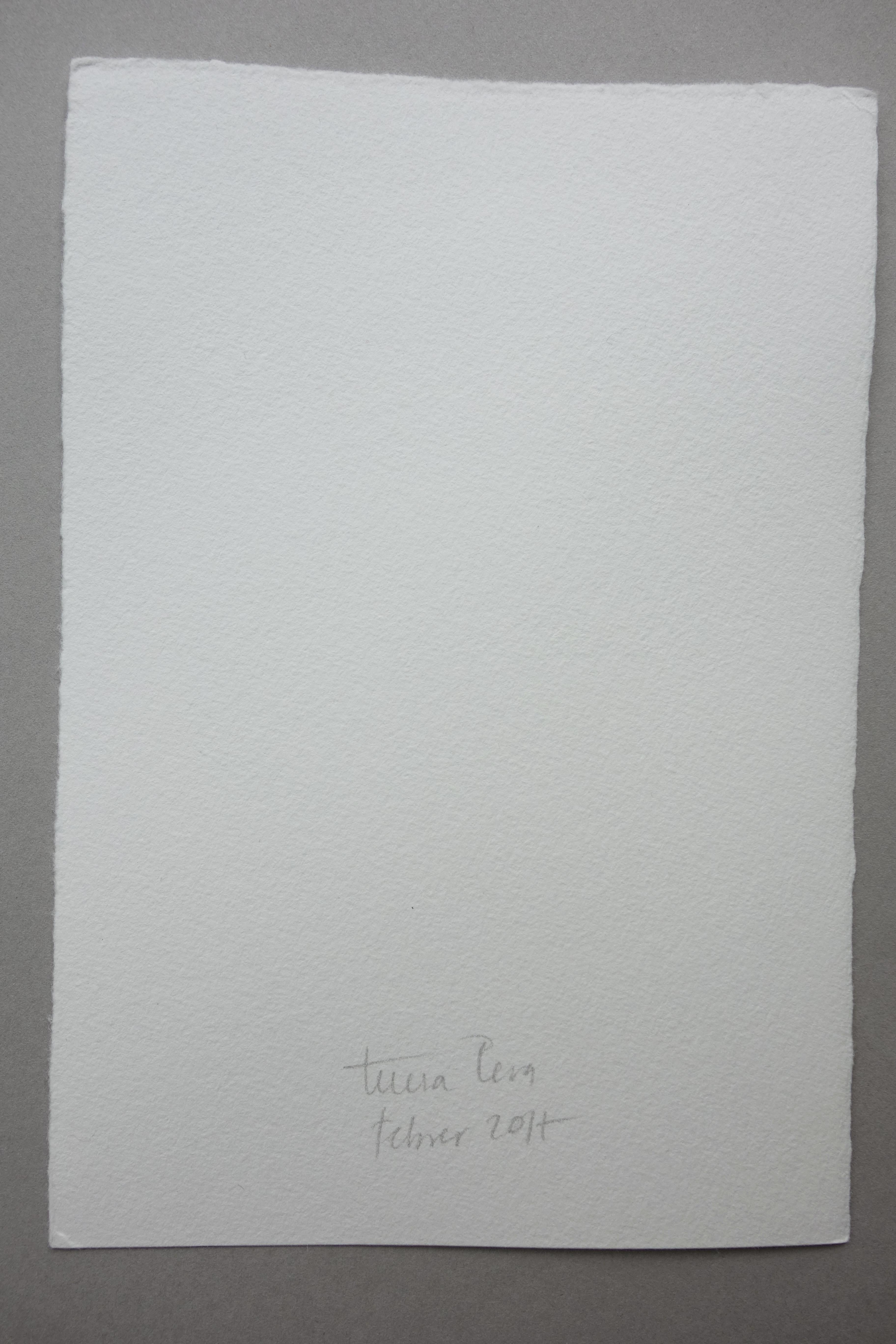 Calligraphy of water - 21st century watercolour - conceptual- Teresa Pera  For Sale 2