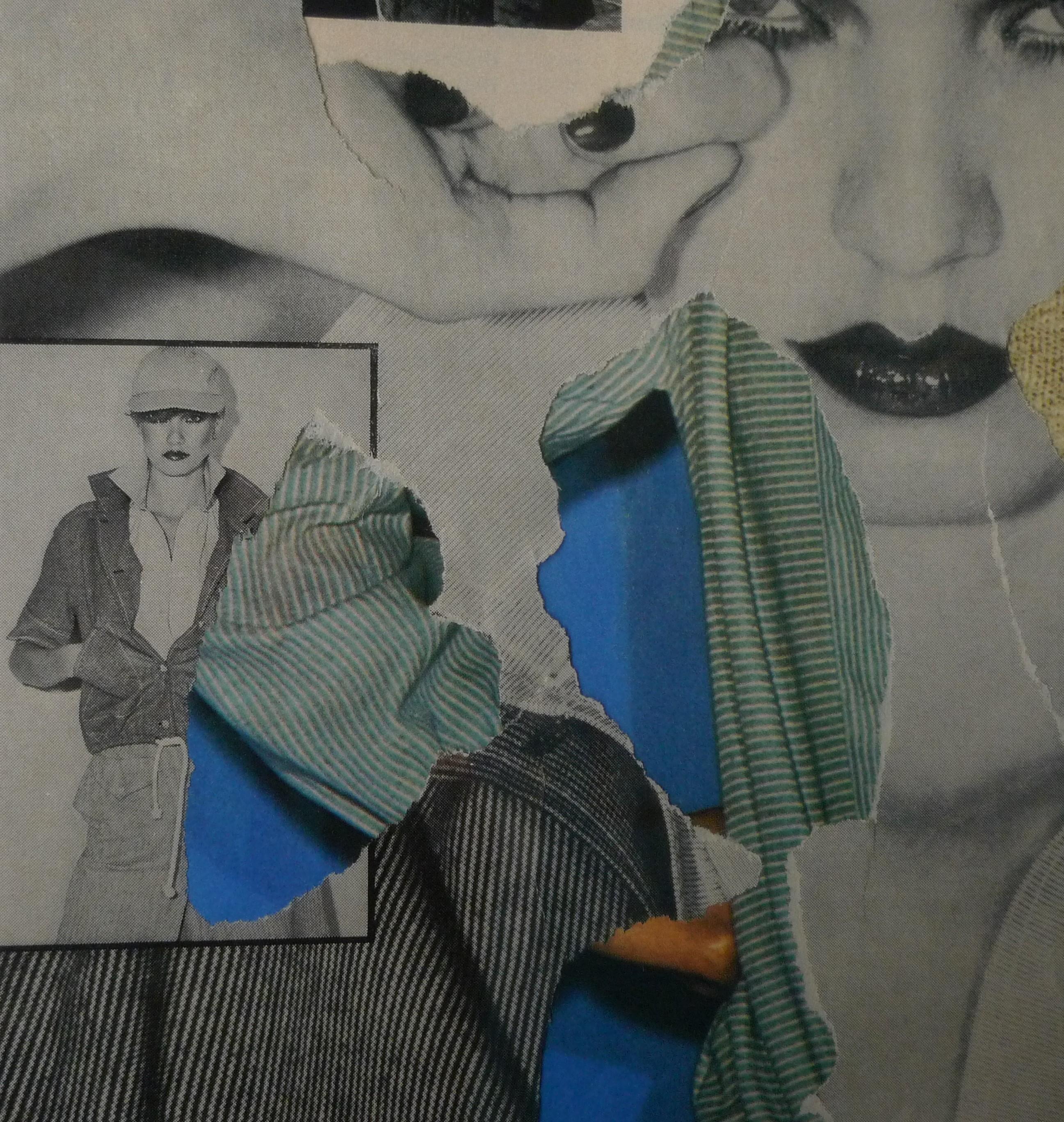 Secondary Collage [02] - Contemporary, collage, print, fashion by Ehryn Torrell For Sale 3