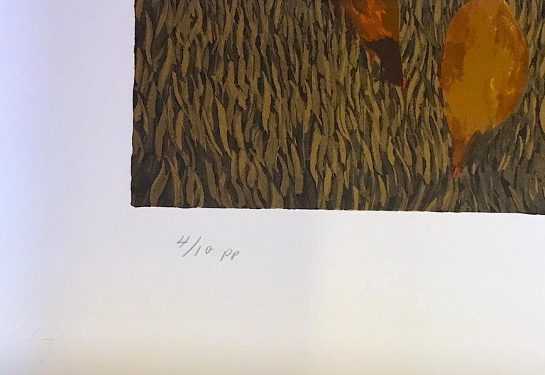 Jonathan Green GEECH Signed Lithograph, African American Gullah