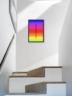 "Trio fur" - minimalistic digital print, AP