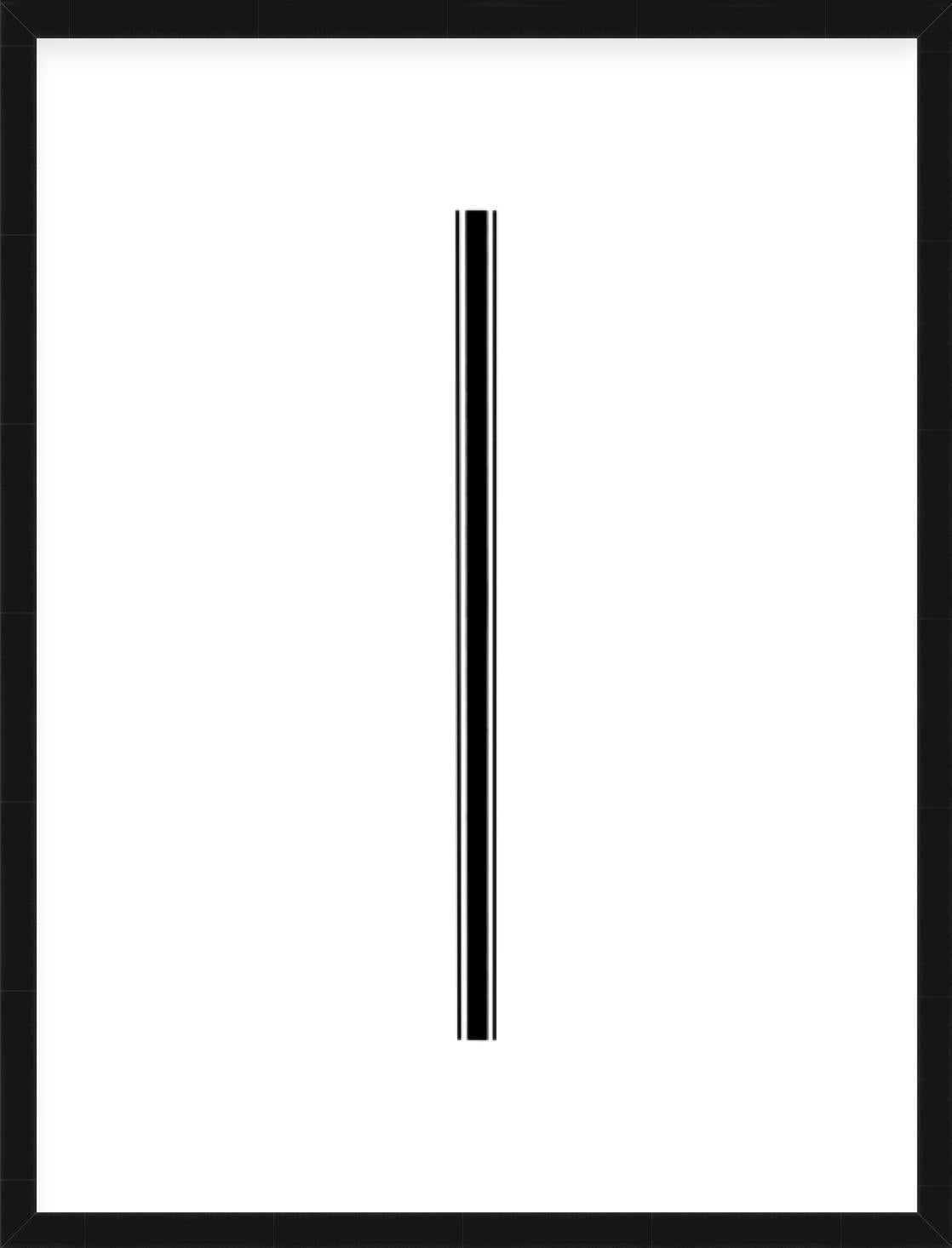 Pletneva Abstract Print - "Trio" - minimalistic digital print